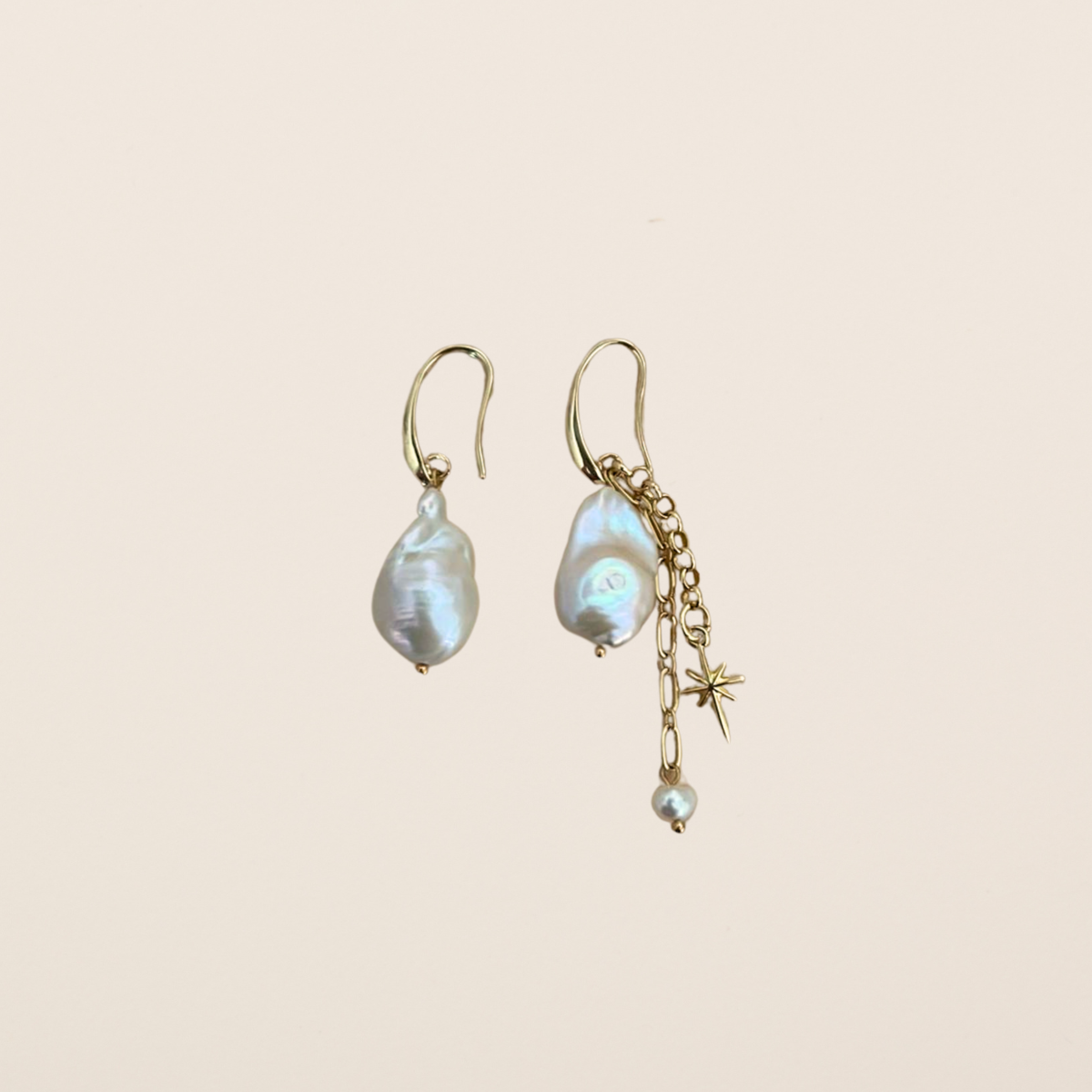 Baroque Star Earrings