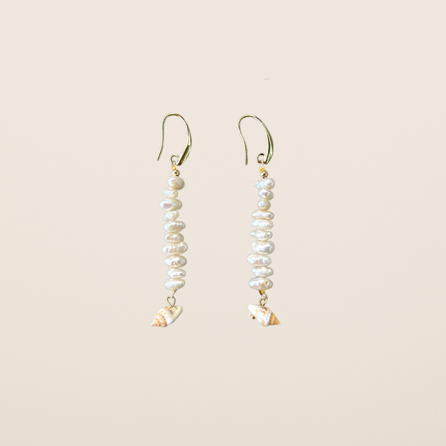 Shell Drop Earrings
